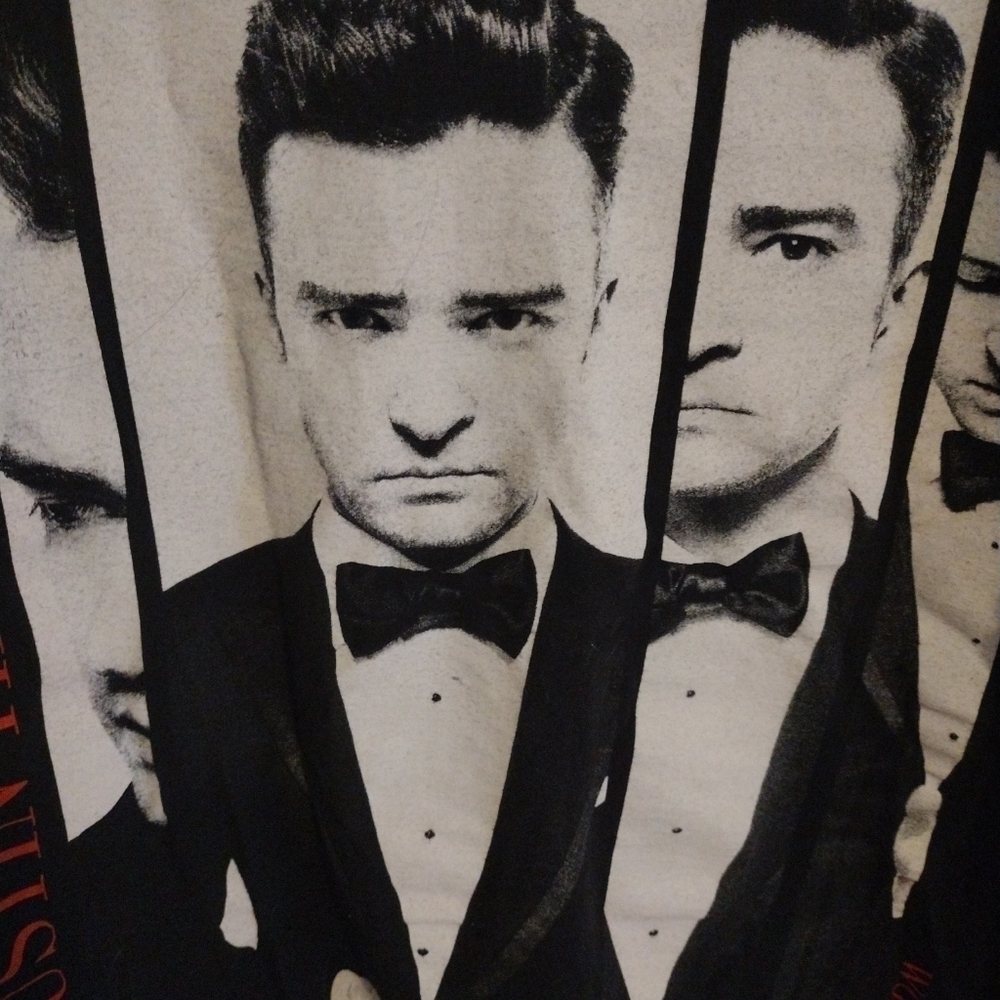 Justin Timberlake World Tour 2013/2014 Size Medium Color Black! - Picture 4 of 8